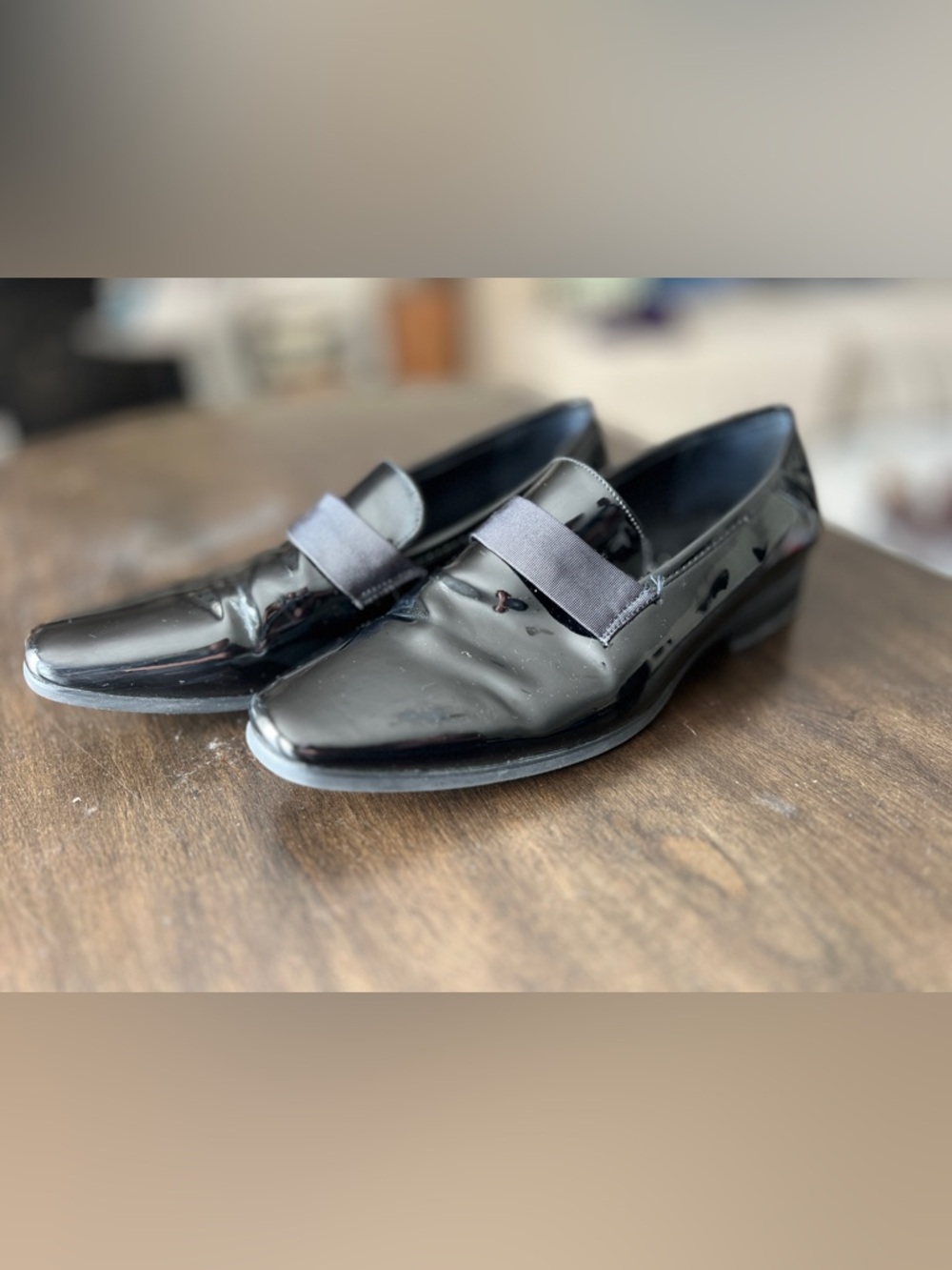Calvin Klein Men's Black Bernard Tuxedo Shoes